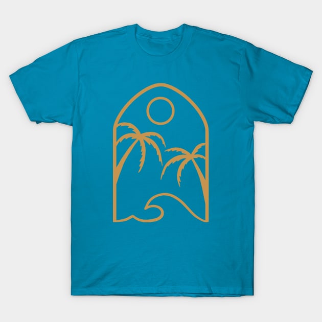 Paradise T-Shirt by SommersethArt